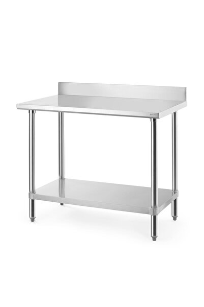 HENDI Masa de lucru centrala cu rebord,1200x600x950(H)mm