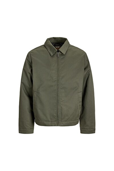 Jack & Jones Ecolton Worker Erkek Haki Mont (12298864-ROS)