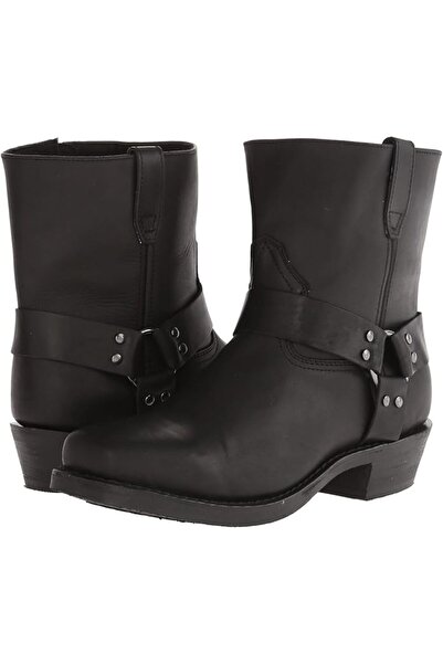 Dingo أحذية رجالية من نوع Rev Up Harness Motorcycle Boots Ankle - أسود - 8.5 ...