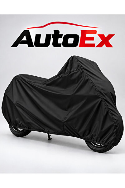 AUTOEX CFMoto 250SR Uyumlu Düz -SİYAH Su geçirmez Motosiklet Brandası-UV koru...