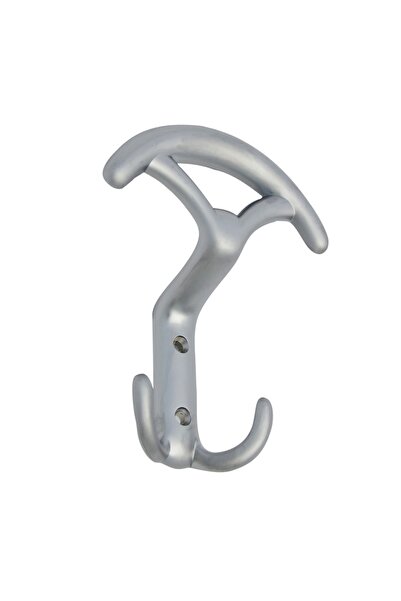 OEM Cuier mobila cu 3 agatatoare, zamac, cromat satinat, pentru baie, dormito...