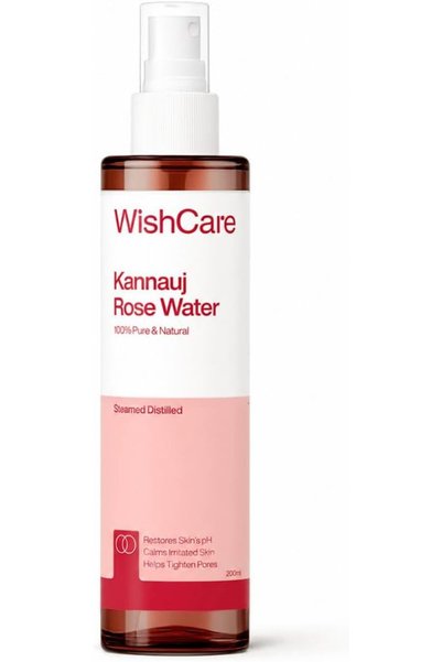 WishCare ? ? ماء ورد نقي وطبيعي 100% - للبشرة والوجه والشعر - مقطر بالبخار - ...