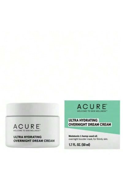ACURE -ULTRA HYDRATING OVERNIGHT DREAM CREAM 1.7oz/50ml - G