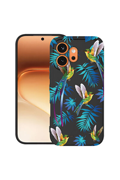 bestcase ®   Husă TPU Ultra Subțire pentru Honor 600, Wild Tropical, 3159987 ...