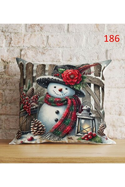 YILMAZHOME Throw Pillow & Throw Pillow Cover - Digital Printed Velvet Throw P...