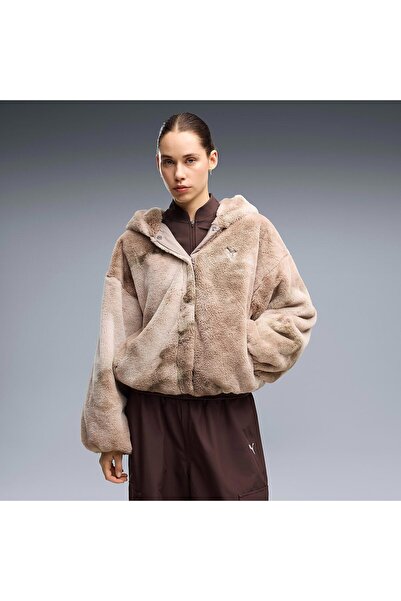 Puma Highloft Kadın Bej Polar Ceket (637142-81)