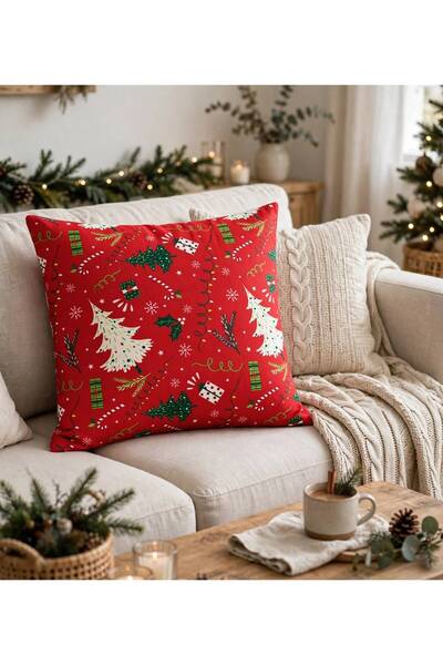 YILMAZHOME Throw Pillow & Throw Pillow Cover - Digital Printed Velvet Throw P...