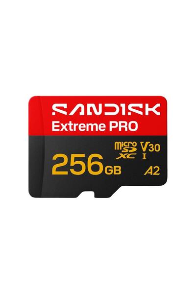 SanDisk Extreme Pro microSD UHS-I 256GB MicroSD 250MB/s(R) / 170MB/s(W)