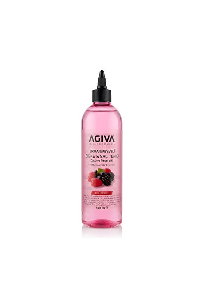 agıva Agiva Red Fruit Tonic for Hair Against Dandruff - 400 ml