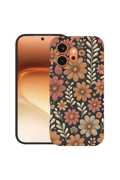 bestcase ®   TPU ултра тънък калъф за Honor 600, Флорален есенен десен, 31599...