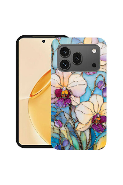 bestcase ®   Θήκη TPU Υπέρλεπτη για Honor 600 Pro, Φλοράλ - Ορχιδέα με σχέδιο...
