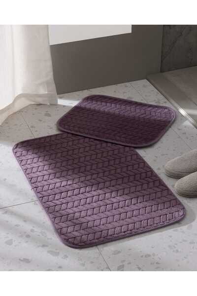 Madame Coco Adenya Sepeti Norris Bath Mat - Dark Plum