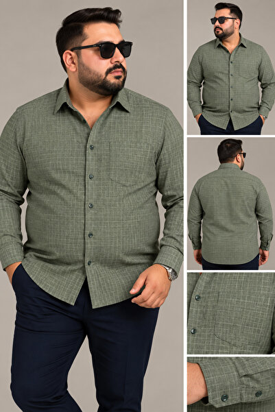 PASSERO Wide Cut Cotton Shirt