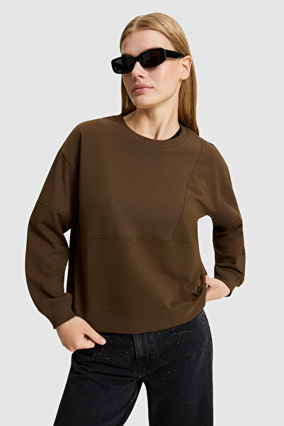 U.S. Polo Assn. Women's Brown Sweatshirt 50329004-Vr029