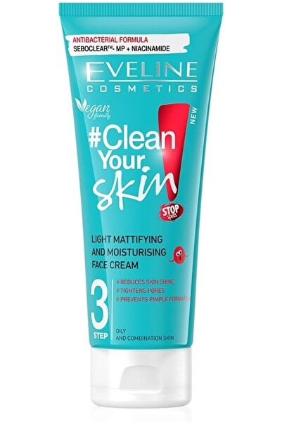 Eveline Cosmetics EVELINE CLEAN YOUR SKIN MATTIFYING & MOISTURISING CREAM 75ML