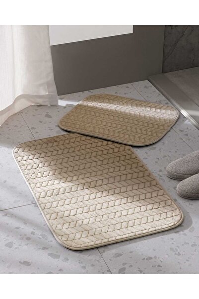Madame Coco Adenya Basket Norris Bath Mat - Beige