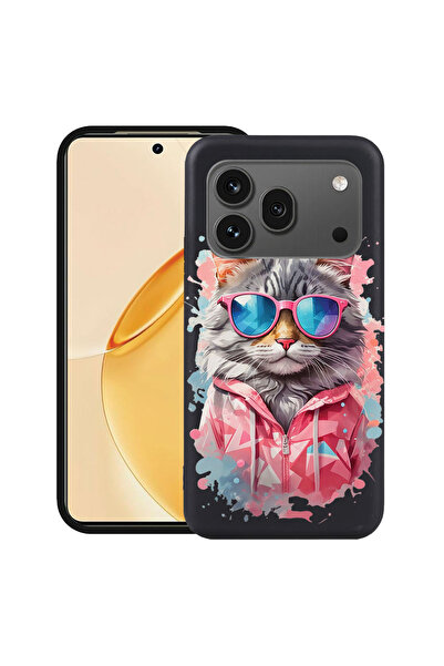 bestcase ®   Husă TPU Ultra Subțire pentru Honor 600 Pro, Shopping Queen Cat,...