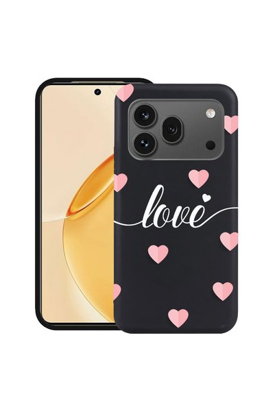 bestcase ®   Θήκη TPU Υπέρλεπτη για Honor 600 Pro, Σχέδιο Καρδιές που πετούν,...