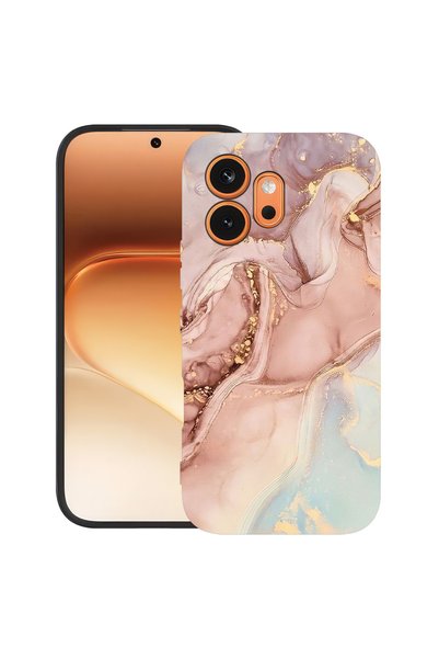 bestcase ®   Θήκη TPU Υπέρλεπτη για Honor 600, Ροζ Μάρμαρο, 3159987 B 1253