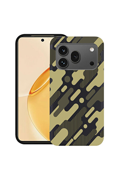 bestcase ®   Θήκη TPU Υπέρλεπτη για Honor 600 Pro, Πράσινο Καμουφλάζ, 3159954...