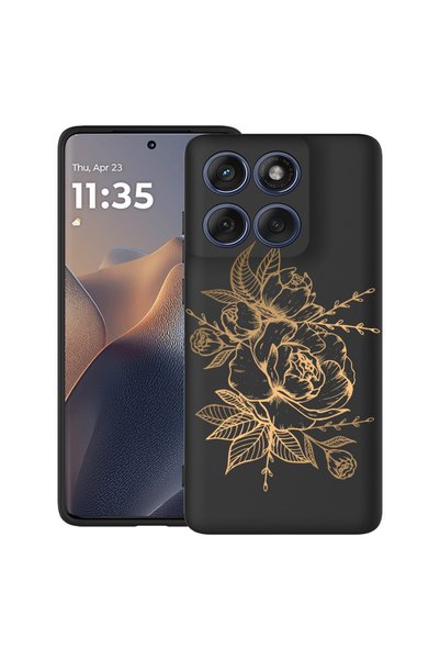 bestcase ®   Husă TPU Ultra Subțire pentru Motorola Edge 70 Pro, Auriu Roz, 3...