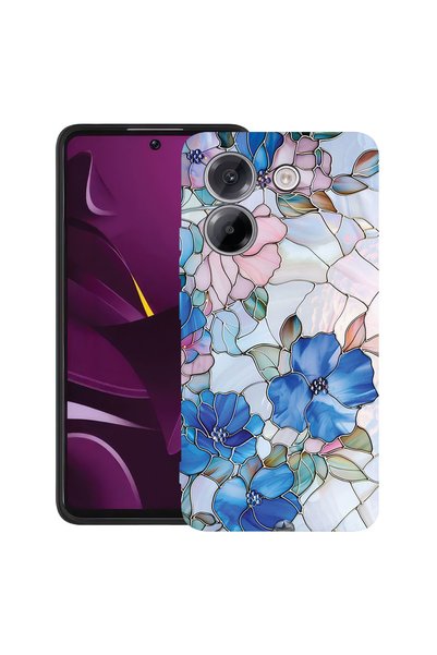 bestcase ®   Husă TPU Ultra Subțire pentru Honor 600 Smart, Florală - Hortens...