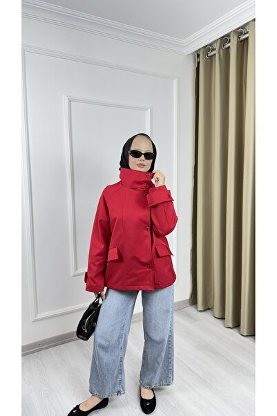 Sovel 7739 Women's Wide Collar Modern Cut Parka