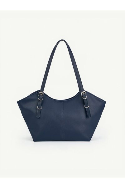 SHAKA Navy Blue Shk355 Large Volume, Buckle Detailed, Zippered, Adjustable St...