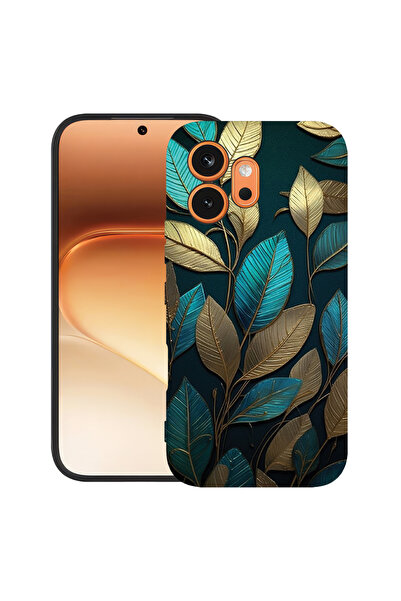 bestcase ®   Husă TPU Ultra Subțire pentru Honor 600, Pene Aurii, 3159987 B 1164