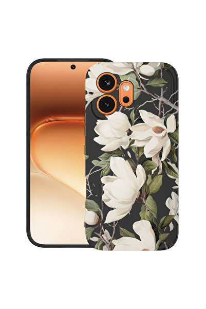 bestcase ®   TPU ултра тънък калъф за Honor 600, Флорален дизайн с цъфтяща ма...