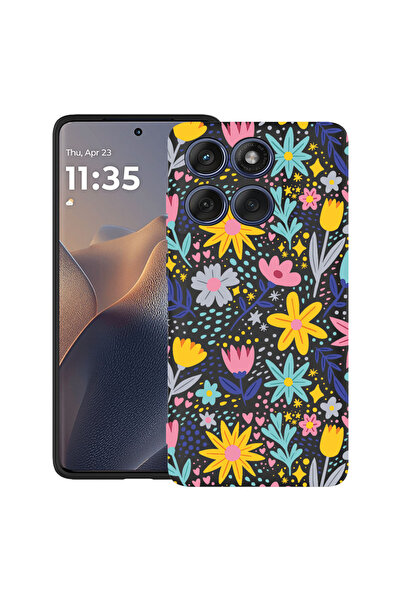 bestcase ®   Husă TPU Ultra Subțire pentru Motorola Edge 70 Pro, Floricele, 3...