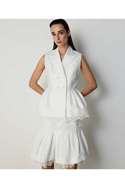Machka FİSTO GARNİLİ PEPLUM YELEK