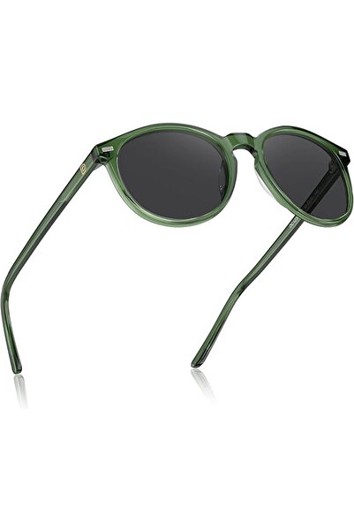 DUCOO DUCO Retro Round UV400 Polarized Sunglasses for Women Men Vintage Shade...