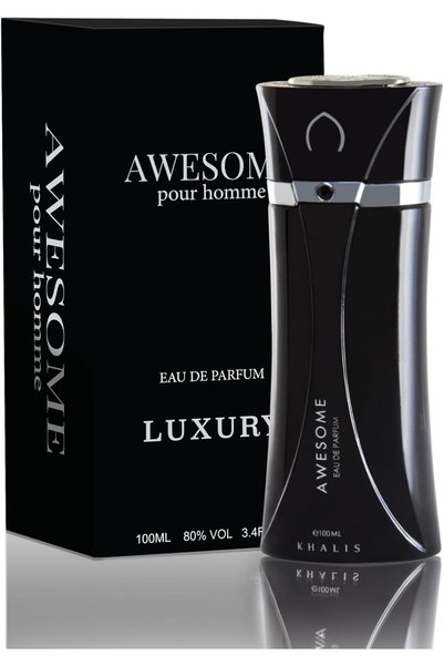 khalis PERFUMES Awesome Luxury Perfume for Men, 100ml, Citrus Woody Aromatic,...