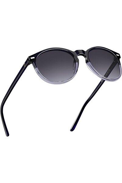 DUCOO DUCO Retro Round UV400 Polarized Sunglasses for Women Men Vintage Shade...