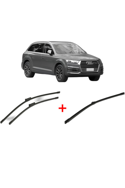 Bosch Set de 3 ștergătoare AUDI Q7 (4MB, 4MG, 4MQ) 2015 - 2019, pentru parbri...