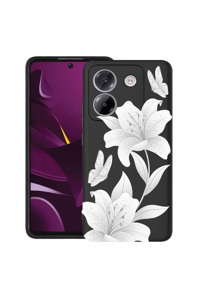 bestcase ®   TPU ултра тънък калъф за Honor 600 Smart, Флорален - Елегантен б...