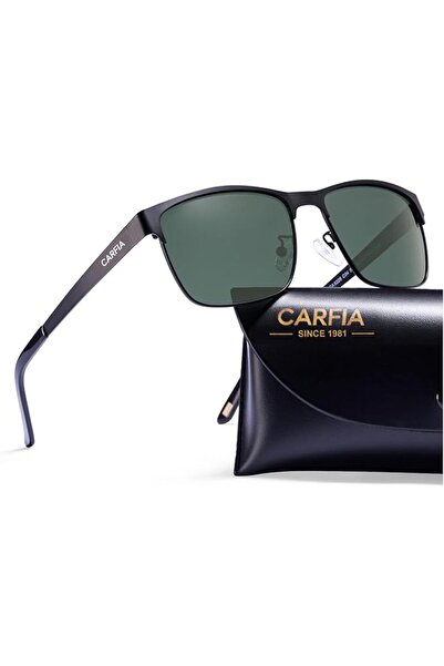 CARFIA نظارات شمسية رجالية معدنية مستقطبة بحماية من الأشعة فوق البنفسجية 400 ...