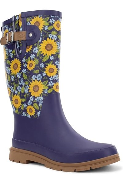 Western Chief Women's Tall Waterproof Rain Boot Outdoor Garden Shoes