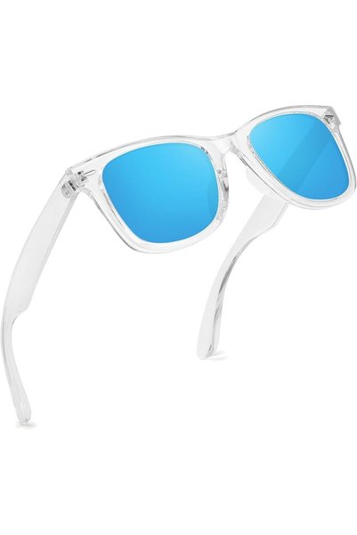 MEETSUN Polarized Sunglasses for Women Men Classic Retro Square Frame Driving...