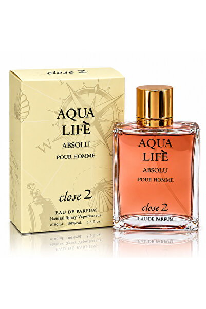 close 2 Apă de parfum pentru bărbați, Aqua Life Absolu Pour Homme, EDP, 100 m...