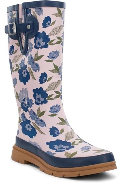 Western Chief Women's Tall Waterproof Rain Boot Outdoor Garden Shoes