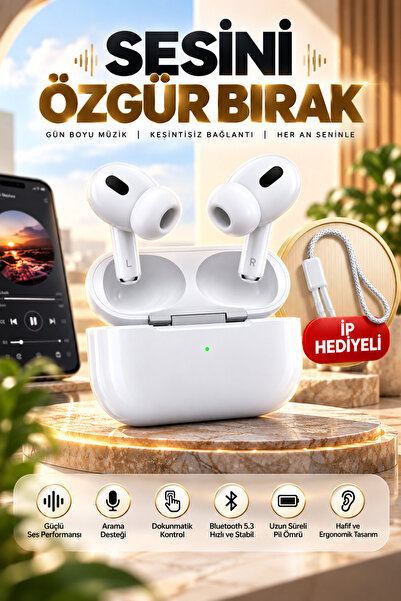 Happy Owl Kablosuz Bluetooth Kulaklık TWS Bluetooth 5.3 Dokunmatik Mikrofonlu...