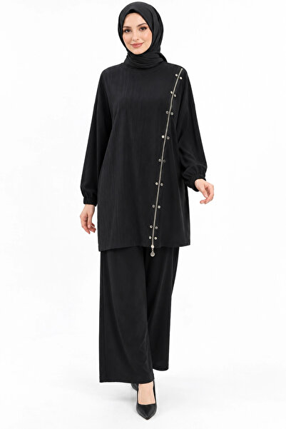 Puane Trousers Suit Black 19271