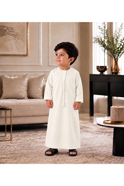 Generic Brand Emirati Thobe for Kids - Stylish and Comfortable Gulf Kandura -...