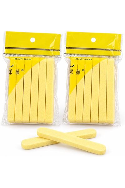 Generic CHIVEY Disposable Compressed Facial Sponge Sticks, Portable Makeup Re...