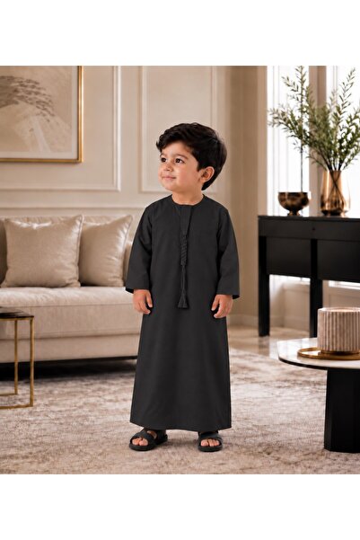 Generic Brand Emirati Thobe for Kids - Stylish and Comfortable Gulf Kandura -...