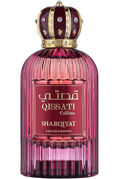 Sharqiyat Qissati Callina by Eau de Parfum, 100 ml, Royal Crown Design, Red a...