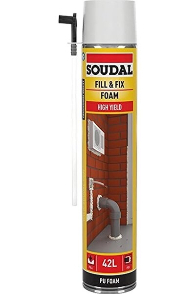 Soudal رغوة بولي يوريثان قابلة للتمدد 750 مل للتعبئة والتثبيت