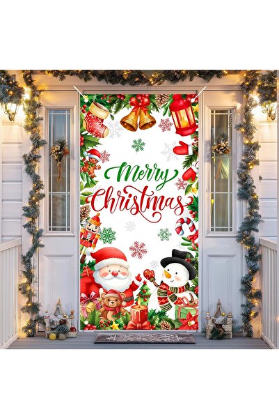 PROMISEBACKDROP2 Ελαστικό διακοσμητικό "Χαρούμενα Χριστούγεννα ", Υφασμάτινο ...